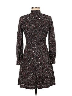 H&M Black Casual Dress Size 4 - 50% off | ThredUp Winter Floral Print Dresses For Work, Winter Workwear Dress, H&m Long Sleeve Midi Dress For Fall, H&m V-neck Midi Dress For Fall, H&m Midi Length Dresses For Fall, Chic H&m Dress For Fall, H&m Long Sleeve Fall Dress, H&m Formal Dresses For Fall, Elegant Fall Dresses By H&m