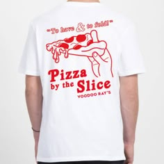 Business T-Shirt Design Ideas Pizza By The Slice, Pizza Branding, Business T Shirt, Pizza Logo, Pizza Art, Pizza Tshirt, Pizza Shirt, Pizza Box