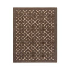 LOUIS VUITTON® - Neo Monogram Blanket - Brown Louis Vuitton Blanket, Monogram Blanket, Light Grey Leggings, Louis Vuitton Official, Luxury Blanket, Home Textile, Women Collection, Cashmere, Monogram