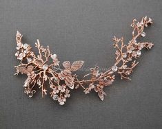 an image of a tiara with flowers on it