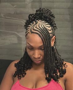 Top Braided Hairstyles, Cute Braid Styles, Goddess Twists, Short Curly Haircut, Braids For Women, Classy Looks, Stylish Naija, Short Box Braids Hairstyles, Pretty Braids