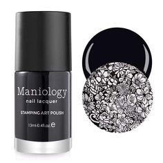 Maniology - Stamping Nail Polish - Black & White Duo-Beyond Polish Classy French Manicure, Stamping Nail Polish, French Tip Manicure, French Tip Design, Classic French Style, Nail Stamper, Nail Stamping Plates, Nail Plate, Nail Patterns