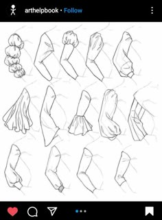 how to draw hands with different positions and gestures for the hand gesture, which is an easy