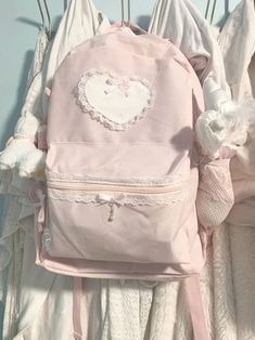 Pink School Bags, Toca Boca Hair Salon, Cute School Bags, Kawaii Bag, Aesthetic Backpack