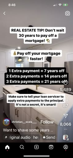 the real estate tip don't wait 30 years to pay off a mortgage offer