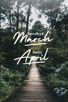 Goodbye March Hello April 2024 Images Good Bye March Hello April Quotes, 2024 Images