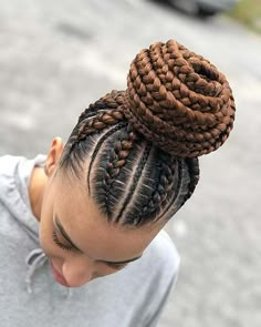 Big Cornrows Hairstyles, Big Cornrows, Kids Cornrow Hairstyles, African American Braided Hairstyles, Braided Bun Hairstyles, Braided Hairstyle