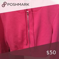 Sweat jacket Sweat Jacket, Deep Pink, The Natural, Blazer