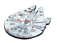 a star trek vehicle is shown on a white background