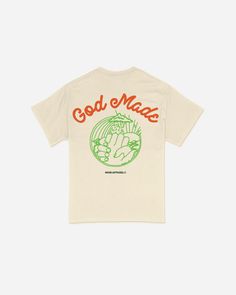 GOD MADE YOU AND GOD MADE ME! A reminder of our beginnings Color: Natural Made in the USA Fit: Unisex, for a looser fit - size up! Fabric: 100% ring-spun cotton Size Specs: SIZE SML MED LG XL 2XL 3XL Body Width 18.5" 20.5" 22.5" 24.5" 26.5" 28.5" Body Length 29" 30" 31" 32" 33” 34.5” Gods Temple, God Is Everywhere, Christian Clothing Brand, Christian Hats, Fleece Hats, God Made Me, Weekend Reading, God Made You, Garment Manufacturing