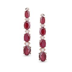 diamond drop earrings gold Luxury Lab-created Ruby Earrings For Wedding, Luxury Ruby Earrings With Intricate Design, Luxury Synthetic Ruby Earrings For Anniversary, Ruby Earrings Indian, Diamond Necklace Designs, Diamond Jewelry Designs, Ruby Earrings, Ruby Diamond, Diamond Drop Earrings