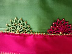 Kuch Designs For Silk Sarees, Saree Knots Designs, Kuchu Designs Saree, Kuch Designs