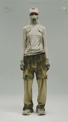 23 [FW] _ LP [2_6]
___ SHADOW DIVERS 涉暗
*
TIER_2 / *Unlocked*
<
Store Link in bio.
-
Discover more on
http://Instagram.com/hamcus 
_
#gaea #lowerplanetary
#hamcus #duszen Scavenger Fashion, Runway Athleisure, Desert Project, Layered Pants, Gear Room, Unique Pants, Fashion Designer Studio, Clothing Design, Character Designs