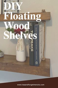 diy floating wood shelves How To Make Floating Shelves Diy, Diy Shelf Ideas Easy, Diy Floating Shelves Bathroom, Basement Shelves, Stylish Shelves, Using Scrap Wood