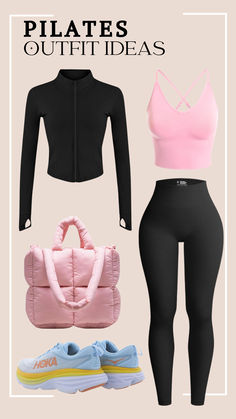 Pilates Oufits | Oufit for Pilates | Best Pilates Outfits Amazon Affordable Finds to Look Amazing in Your Pilates Classes Pilates Workout Sets, Sporty Tops With Built-in Padding For Pilates, Pink Seamless Activewear For Pilates, Pink Compressive Activewear For Pilates, Pink Pilates Princess Workout Set, Dior Addict Lip Glow, Black Seamless