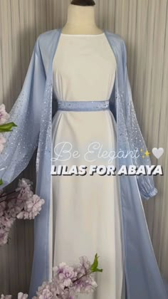 Fancy Abaya Designs, Elegant Abaya Designs, Cute Abayas, Abaya For Eid, Eid Abaya, Simple Dress Casual, Cute Formal Dresses, Mode Abaya