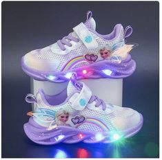 Birthday Presents For Girls, Light Girls, Shoes 2022, Light Up Sneakers, Spring Girl, Light Up Shoes, Toddler Girl Shoes, Disney Kids