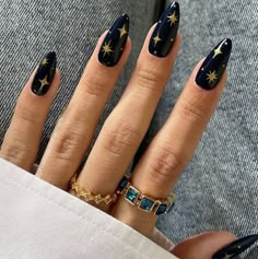 Dark Blue Nails, Navy Nails, Unghie Sfumate, Navy Blue Nails, December Nails, November Nails, Fall Manicure, Nagel Tips