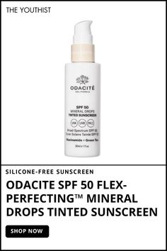 Odacite's SPF 50 Flex-Perfecting™ Mineral Drops Tinted Sunscreen is a triple-action mineral sunscreen suitable for all skin types. Offering UVA/UVB protection, it features color-adapting pigments for seamless coverage. The velvety, hydrating formula includes a Sun Repair Complex with niacinamide, green tea, chamomile, and calendula to even skin tone and soothe irritation.


#Odacite #SPF50 #MineralSunscreen
#TintedSunscreen #SunProtection #CleanBeauty
#EcoFriendlySkincare #SkinCareRoutine #EverydaySPF
#BeautyEssentials #NaturalBeauty #SPFBeauty Even Skin Tone, Beauty Essentials