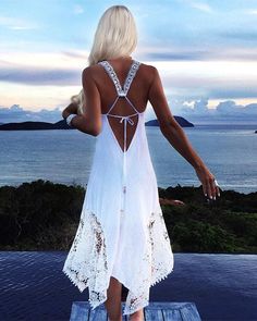 Boho Fashion Dresses, Boho Styl, Sleeveless Summer Dress, Gaun Fashion, Mode Boho, Sleeveless Dress Summer, Nightgowns, Boho Stil, Estilo Boho