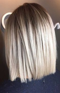 Balayage Straight, Balayage Straight Hair, Blond Balayage, Balayage Blonde, Shoulder Hair, Trendy Hair Color, Balayage Brunette, Haircut And Color, Hair Dye Colors