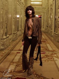 Mica Arganaraz, Mode Editorials, Fest Outfits, Mode Hippie, Rock N Roll Style, Look Rock, Steven Tyler