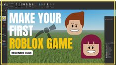 the roblox game is being used to make your first