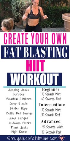 Hiit Program, Hiit Workouts, High Intensity Interval Training, Belly Fat Workout, Interval Training, Muscle Mass