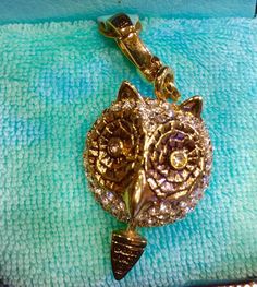 2004 NWOT JUICY COUTURE OWL HEAD CHARM YJRU0073 EXTREMELY RARE #JuicyCouture Owl Head, Belly Button Rings, Fashion Jewelry, Charm Bracelet