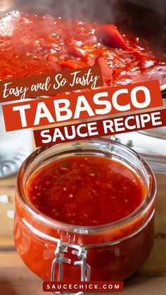 Tabasco Sauce Homemade Tabasco Sauce Recipe, Tabasco Sauce Recipe, Recipes Sauces, Tabasco Hot Sauce, Pepper Sauce Recipe, Tabasco Pepper, Homemade Hot Sauce, Hot Sauce Recipes, Tabasco Sauce