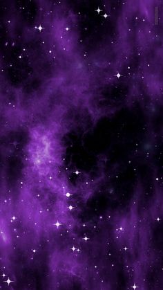 purple and white stars in the night sky