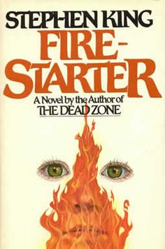 the cover to stephen king's book fire starter