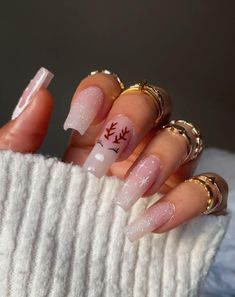 Winter Nails Acrylic, Nagel Tips, Christmas Gel Nails, Acrylic Nails Coffin Short, Festival Nails, Christmas Nail, Nail Polishes