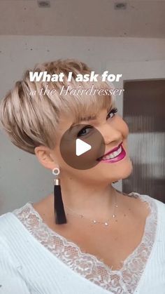 2,432 likes, 29 comments - salirasa el May 5, 2024: "A layered Pixiecut with an undercut all round (3-5mm) and the front hair always has to be long enough to touch my eyebrows - and the side hair should still touch my ears(best is if it’s goes 2-3cm over my eyebrows/ears) Always show pictures so they don’t get you wrong- and I always make clear that I still want length #haircut #salirasa #shorthair #kurzhaarfrisur #pixiecut #undercut #kurzehaarefrauen". Pixie With An Undercut, Back Undercut Women, "bixie" Haircut Undercut, Round Face Pixie Haircut, Short Hair With Undercut Women, Under Cut For Woman, How To Style Short Hair Pixie Tutorials, Blonde Hair Undercut, Pixie Undercut Hairstyles