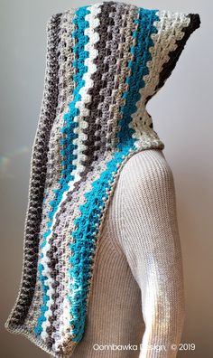 Winter's Coming Hooded Scarf Pattern Hooded Scarf Pattern, Crochet Hooded Scarf, Design Crochet, Handmade Yarn, Bonnet Crochet, All Free Crochet, Crochet Winter, Hooded Scarf, Scarf Knitting Patterns