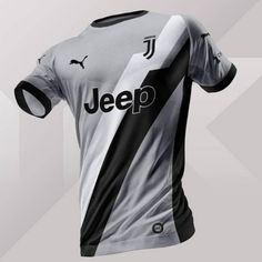 the jersey is designed to look like a soccer uniform