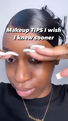 No Make Up Make Up Look Black Women, Makeup Placement Face, Makeup Usa, Makeup Basics, Makeup Tuts, Africa Print, Eyes Eyeliner