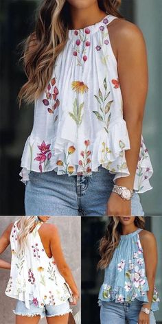 Split Sleeve Top, Women Blouses Fashion, Split Sleeve, Leopard Print Top, Blouse Material, Floral Print Tops, Summer Dresses For Women, Blouse Designs, Casual Tops