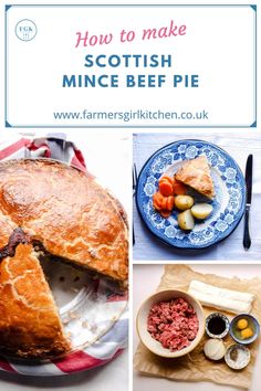 how to make scottish mince beef pie