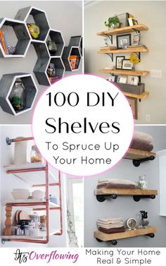 the top ten diy shelves to spruce up your home