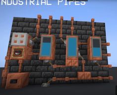 the industrial pipes map for minecraft