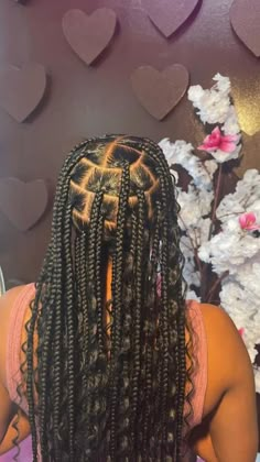 Medium Jumbo Knotless Box Braids With Curls, Bohemian Medium Box Braids, Bohomeian Knotless Box Braids Medium, Bohemian Passion Twist With Curls, Medium Large Goddess Braids, Medium Boohoo Braids, Jumbo Boho Knotless Braids With Color, Medium Bohieman Knotless Box Braids, Medium Size Goddess Box Braids