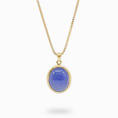 Oval Cabochon Tanzanite necklace Timeless Amethyst Jewelry Gift, Elegant Cabochon Sapphire Jewelry, Elegant Sapphire Cabochon Jewelry, Tanzanite Gemstone Round Pendant Jewelry, Tanzanite Gemstone Round Pendant, Luxury Tanzanite Jewelry With Polished Finish, Elegant Tanzanite Necklace As Gift, Elegant Tanzanite Necklace For Gift, Elegant Tanzanite Necklace Gift