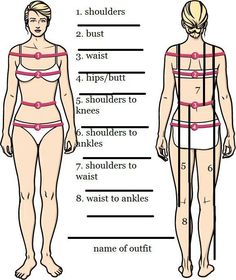 measurements Clothing Pattern Design, Materi Bahasa Jepang, Sewing Measurements, Easy Dress Sewing Patterns, Dress Sewing Tutorials, Beginner Sewing Patterns, Fashion Illustrations Techniques, Sewing Easy Diy, Sewing Clothes Women