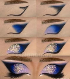 Glitter No Rosto, Makeup Aesthetic Ideas, Organization Makeup, Natural Make Up Looks