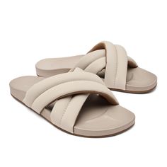 Bask in the sunshine with the water-friendly Hila Slide, your ideal slide sandal for tropical vacations, beach days, and embracing a summer state of mind. This slide features an elevated puffy design, creating a sensation of floating on air with each step. With the Hila Sandal, there's no need to choose between style and comfort; it delivers both. Experience relaxation suitable for any warm-weather occasion with the Hila, a true essential for the season. Key Features: Water-Friendly Materials: M Puffy Design, Fuzzy Heels, Womens Casual Boots, Over The Calf Socks, Tropical Vacations, Mens Boots Casual, Euro Trip, Waterproof Winter Boots, Pull On Boots