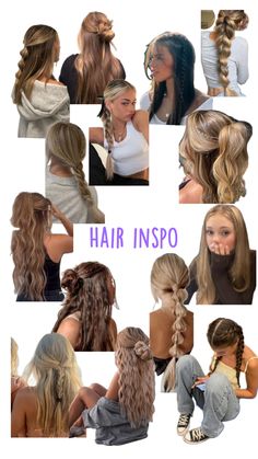 Blonde Hair Inspiration, Hair Stylist Life, Easy Hairstyles For Long Hair