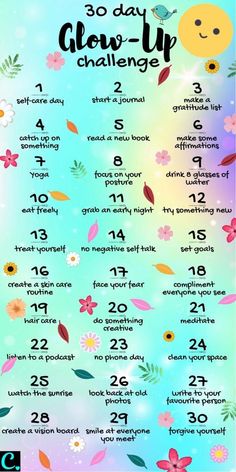 30 Day Happiness Challenge, Confidence Challenge, Happiness Challenge, Self Care Bullet Journal, Ways To Be Happier, Day Challenge, Positive Self Affirmations, 30 Day Challenge