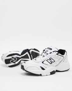 Zapatillas de deporte blancas y negras 452 de New Balance | ASOS New Balance Black Sneakers, New Balance 452, Basket Noir, New Balance Black, Hype Shoes, New Balance Shoes, Black Sneakers