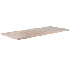 a wooden shelf on a white background